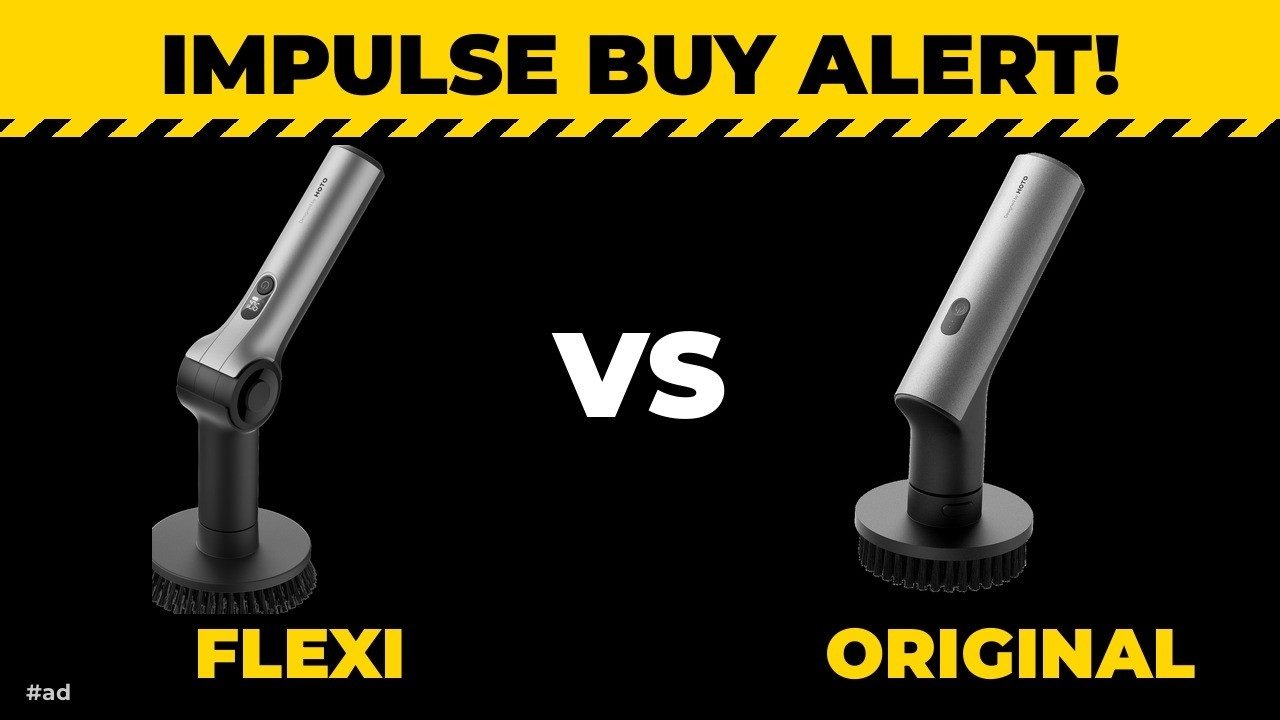 HOTO Flexi vs Original Spin Scrubber: Worth It? #ad