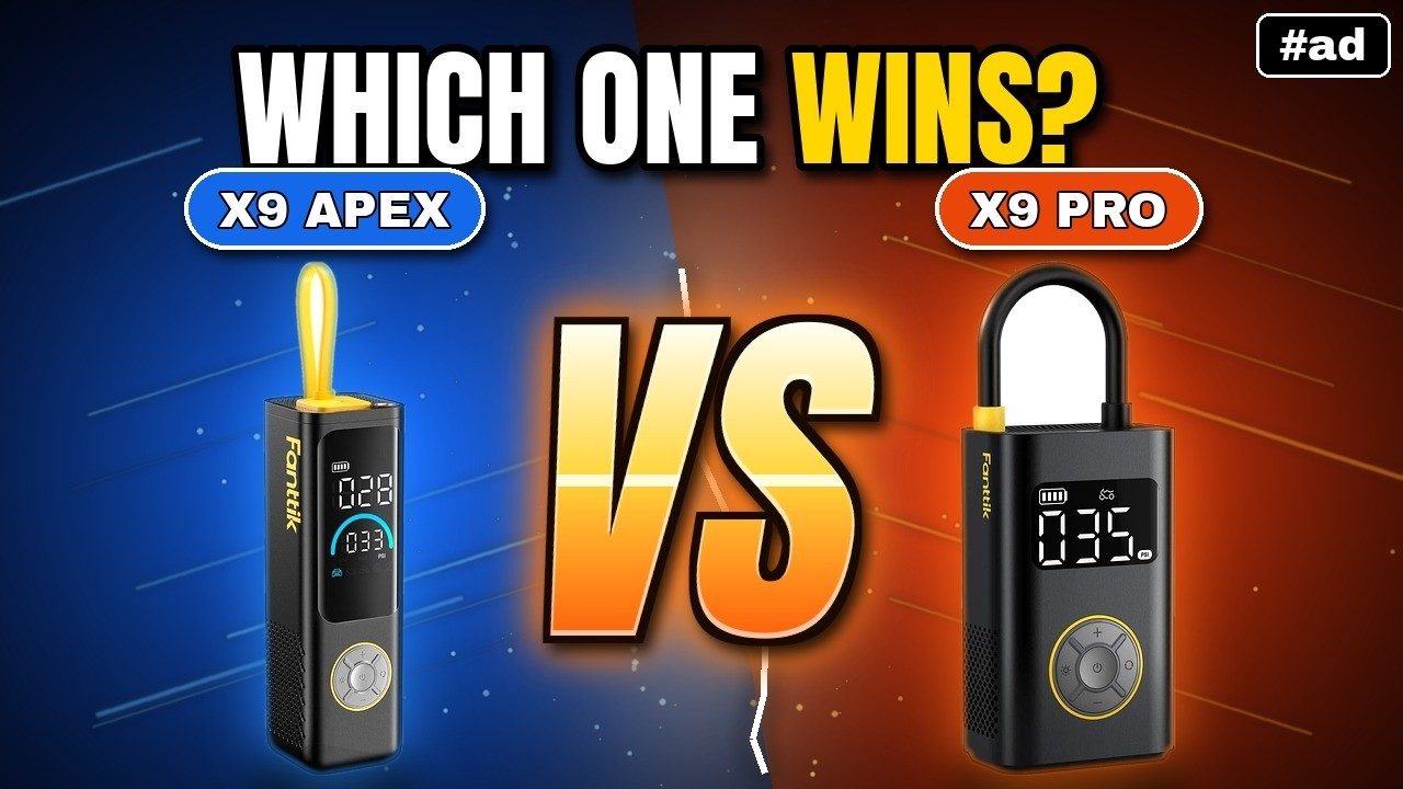 Fanttik X9 APEX vs X9 Pro Tire Inflator: Worth It? #ad