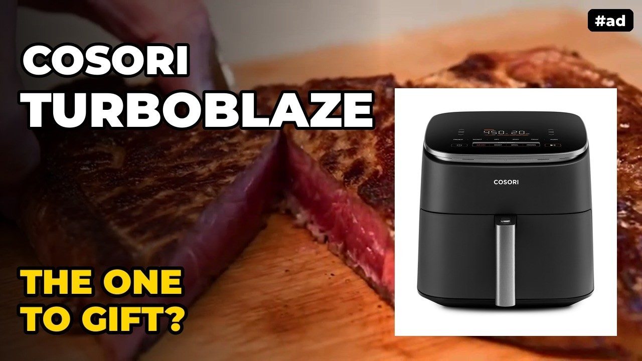 Cosori TurboBlaze Air Fryer Review: The One to Gift? #ad